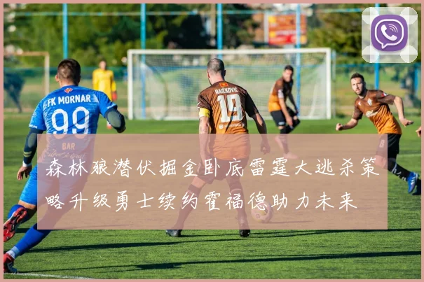 森林狼潜伏掘金卧底雷霆大逃杀策略升级勇士续约霍福德助力未来